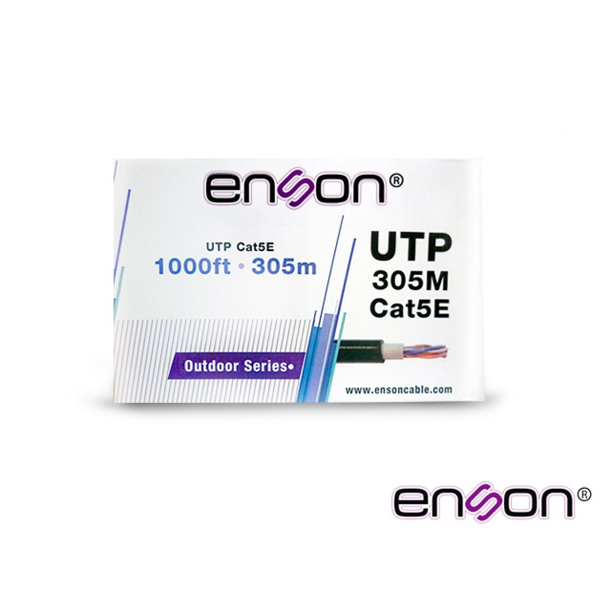 CABLE UTP BOBINA ENSON 13151B75 PRO-II EXTERIOR CAT5E 75M